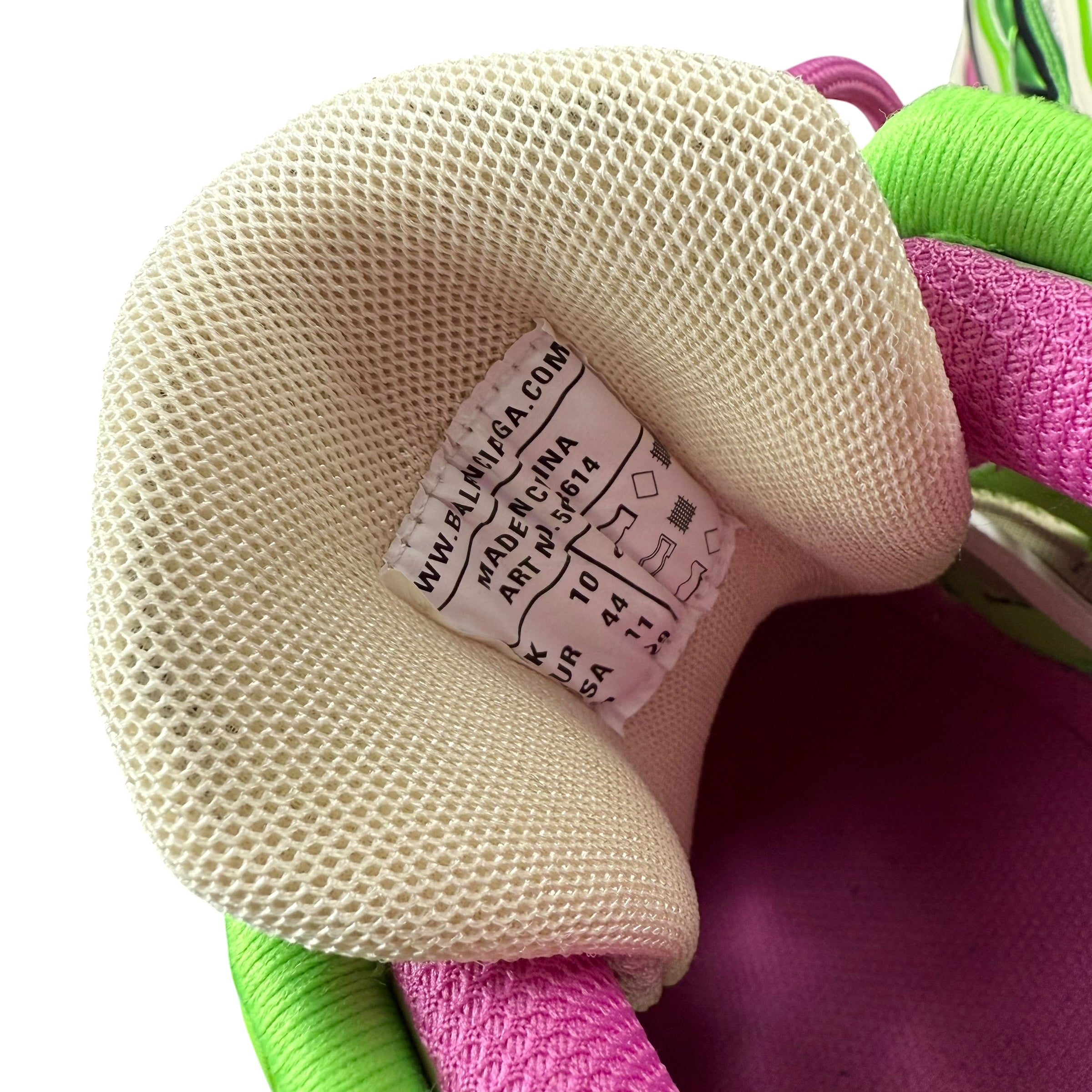 Balenciaga 2021 Track.2 Trainer Pink / Green (US11/UK10/EU44)