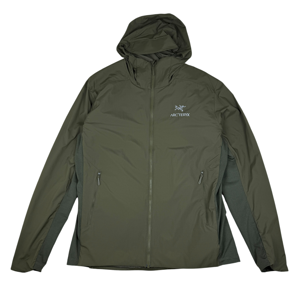 Arc’teryx Atom SL Down Hooded Jacket Khaki Green (Size L)