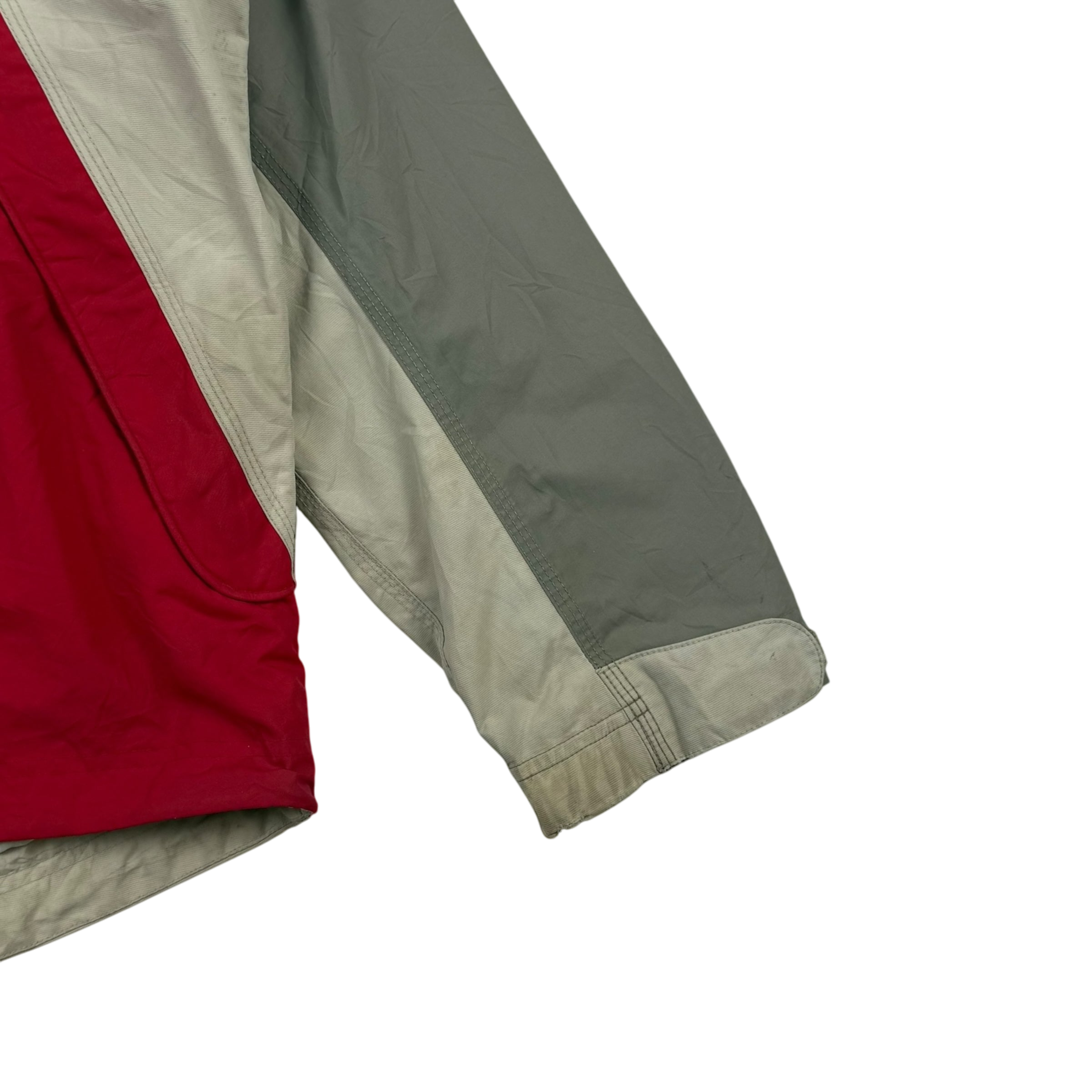 Nike ACG 00s Heavy Panelled Jacket Red/White/Grey (Fits L-XL)
