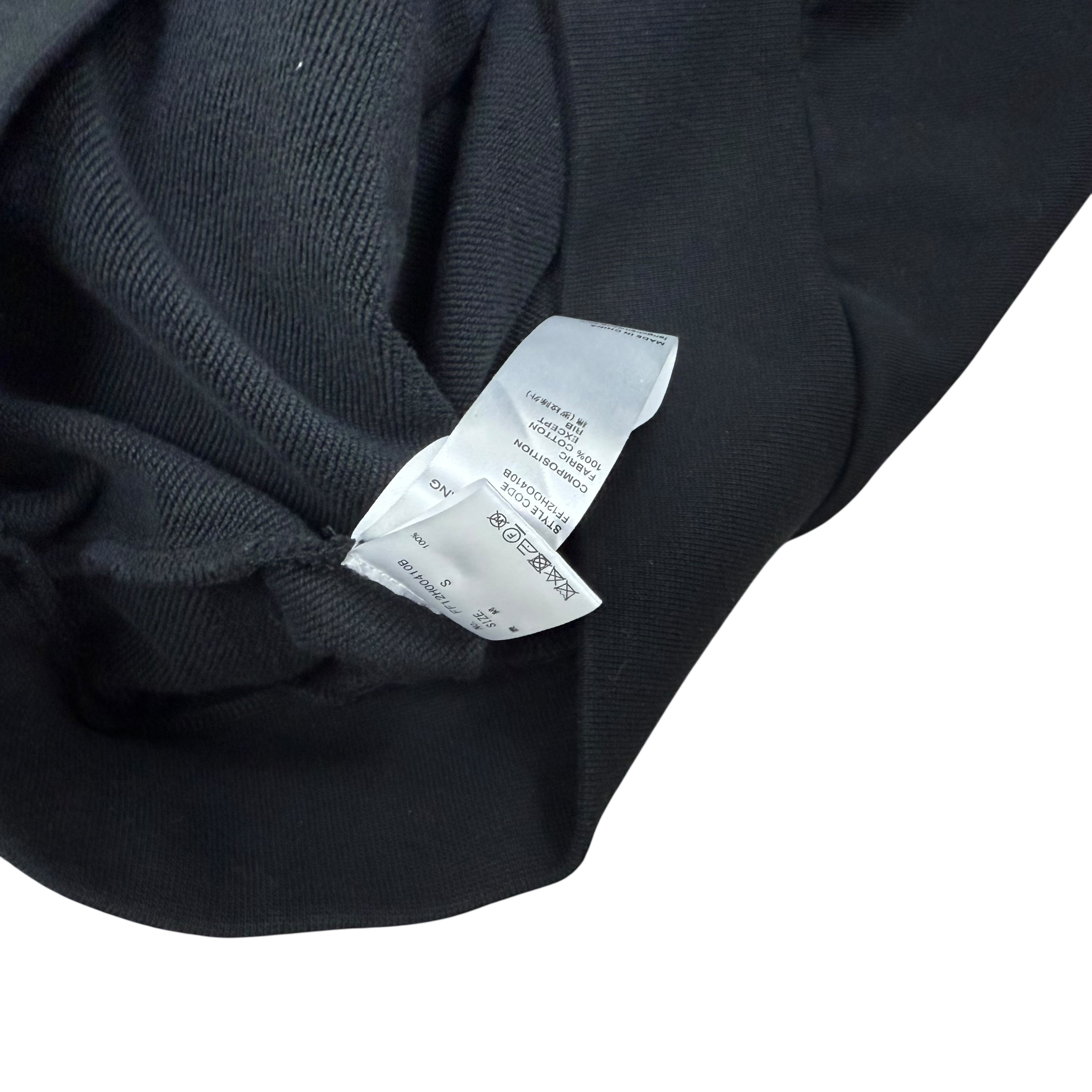 Feng Chen Wang 3D Logo Hoodie Black (Fits M-L)