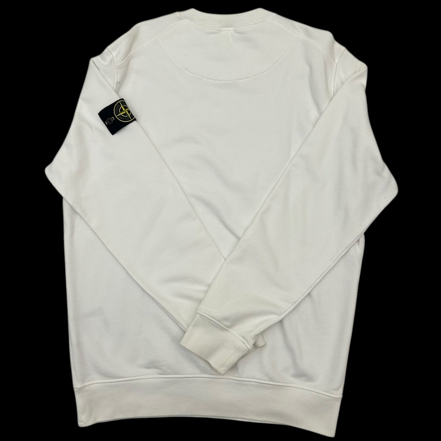 Stone Island Crewneck Sweater White (Fits L/XL)