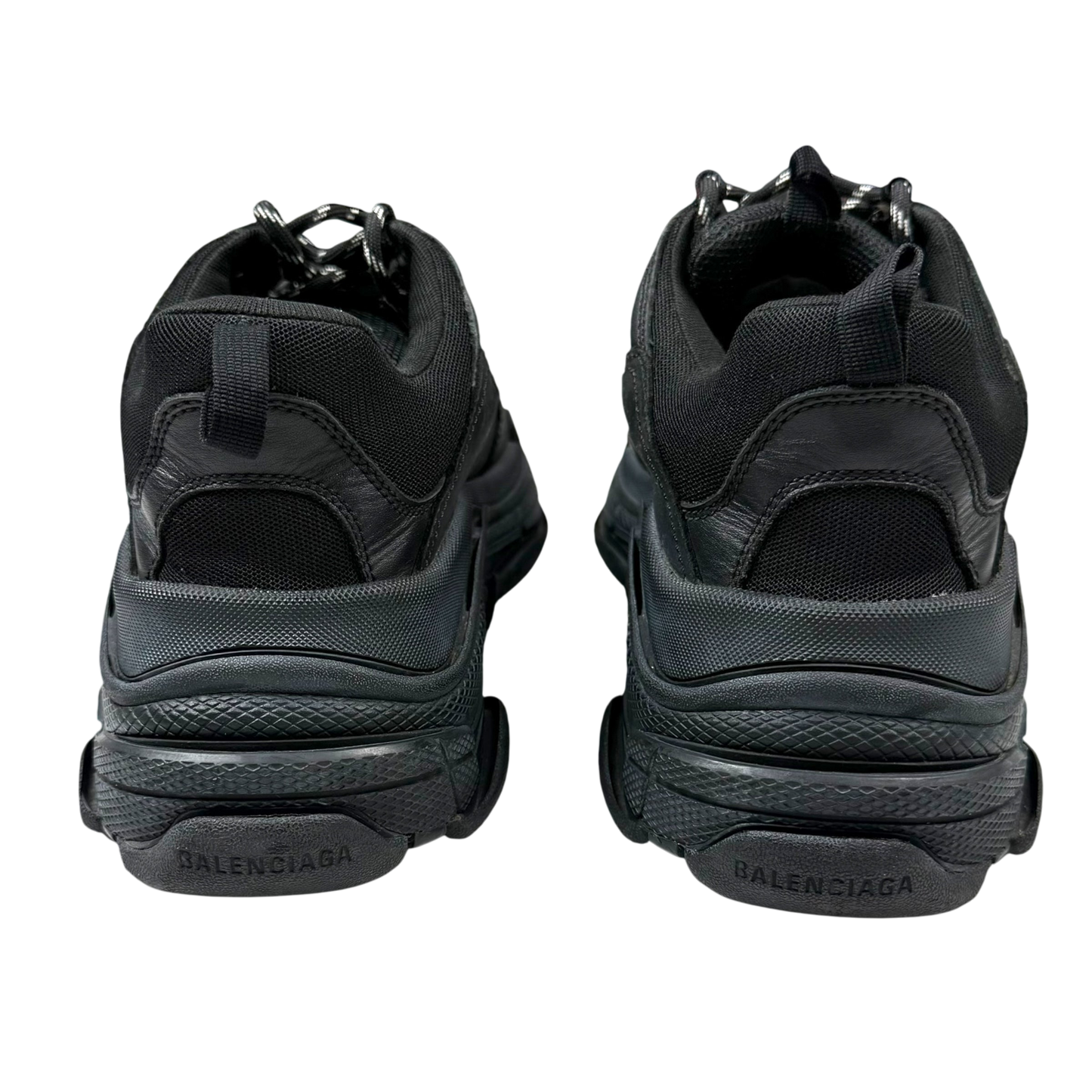 Balenciaga 2017 Triple S Pre-Distressed Triple Black (US11/UK10/EU44)