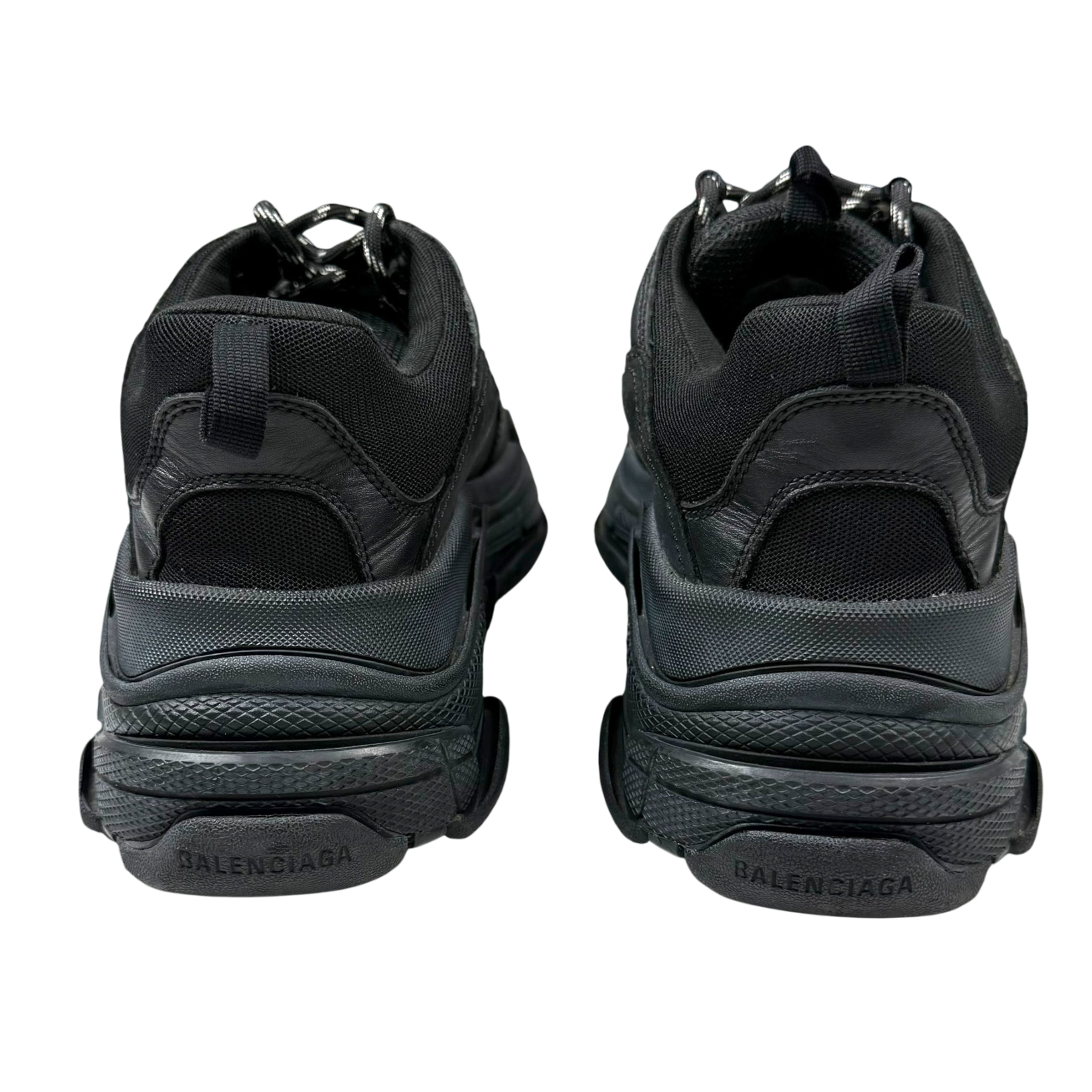 Balenciaga 2017 Triple S Pre-Distressed Triple Black (US11/UK10/EU44)