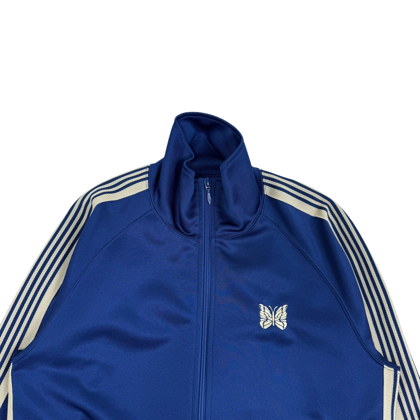 Needles Poly Smooth Track Jacket Royal Blue/White (Size S)