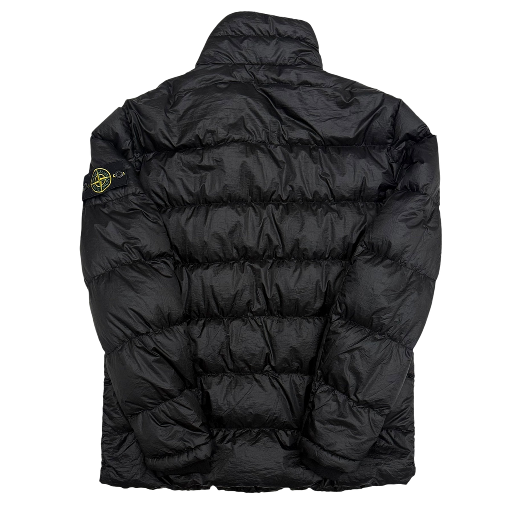 Stone Island AW11 Garment-Dyed Down Puffer Jacket Black (Size L)