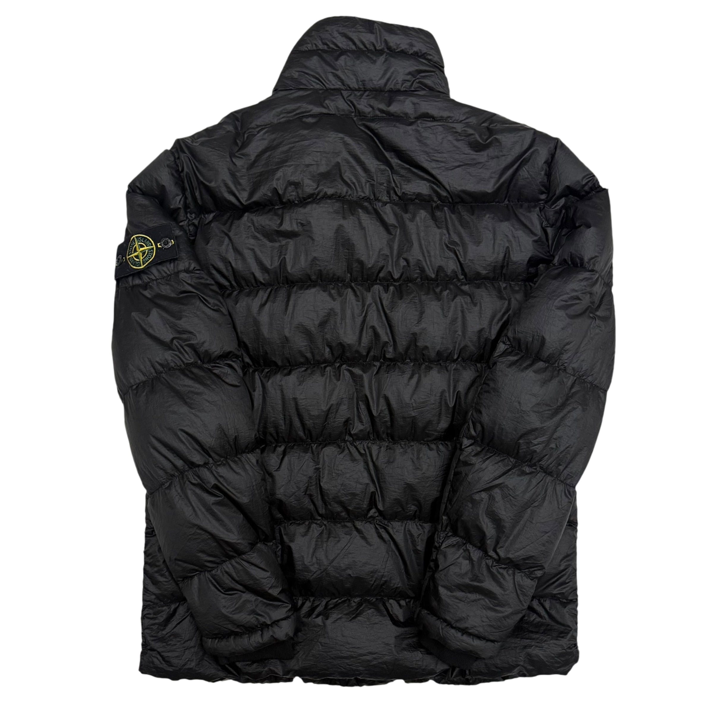 Stone Island AW11 Garment-Dyed Down Puffer Jacket Black (Size L)