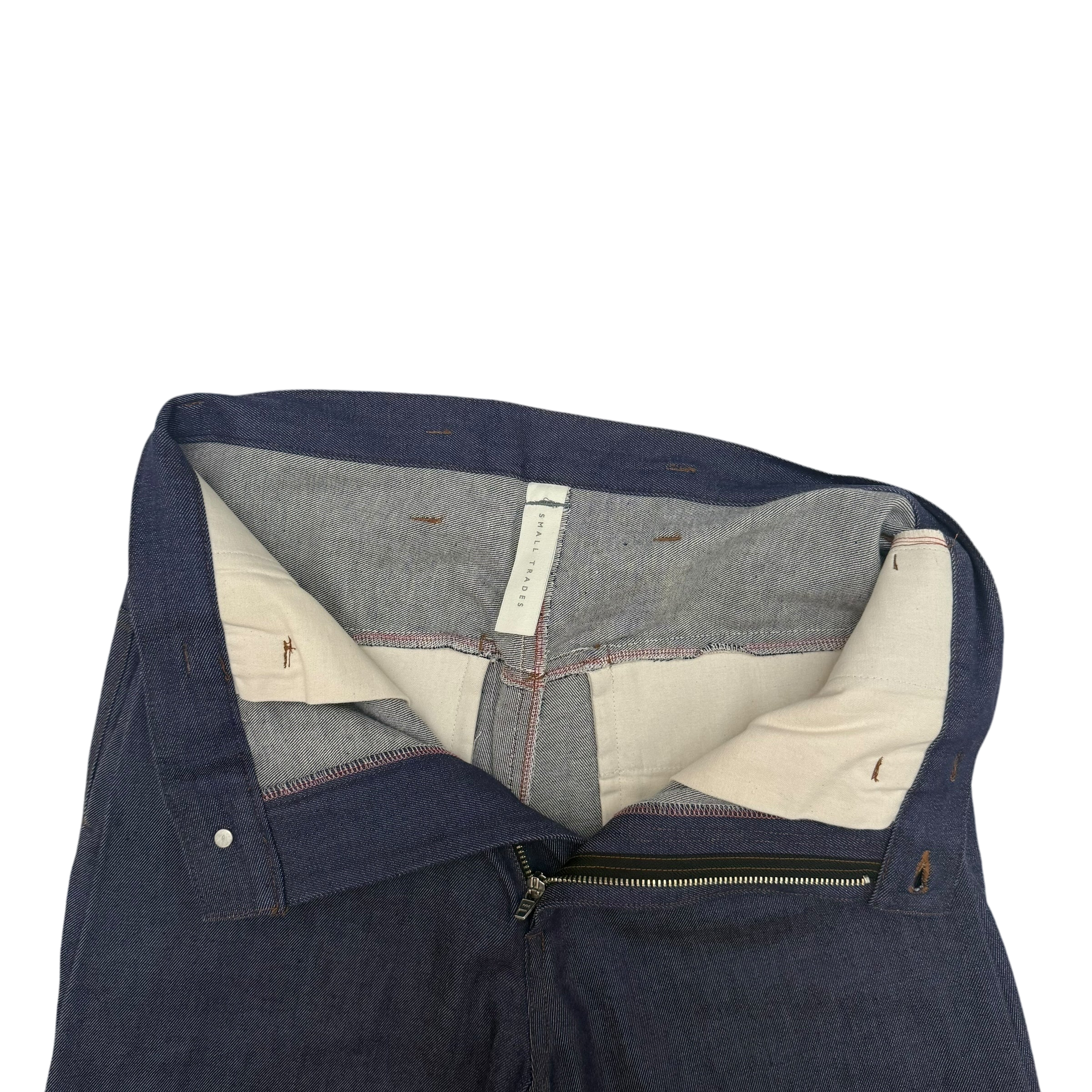 Shinya Kozuka Small Trades Pleated Wide-Leg Jeans (Size 32”)
