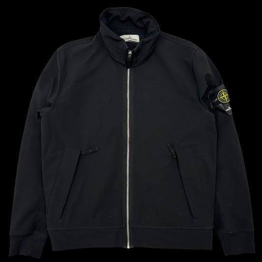 Stone Island Soft Shell R Jacket Black (Fits M/L)