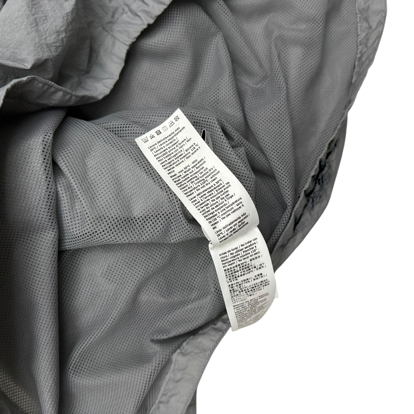 C.P. Company Taylon L Nylon Shell Overshirt Grey (Fits L-XL)