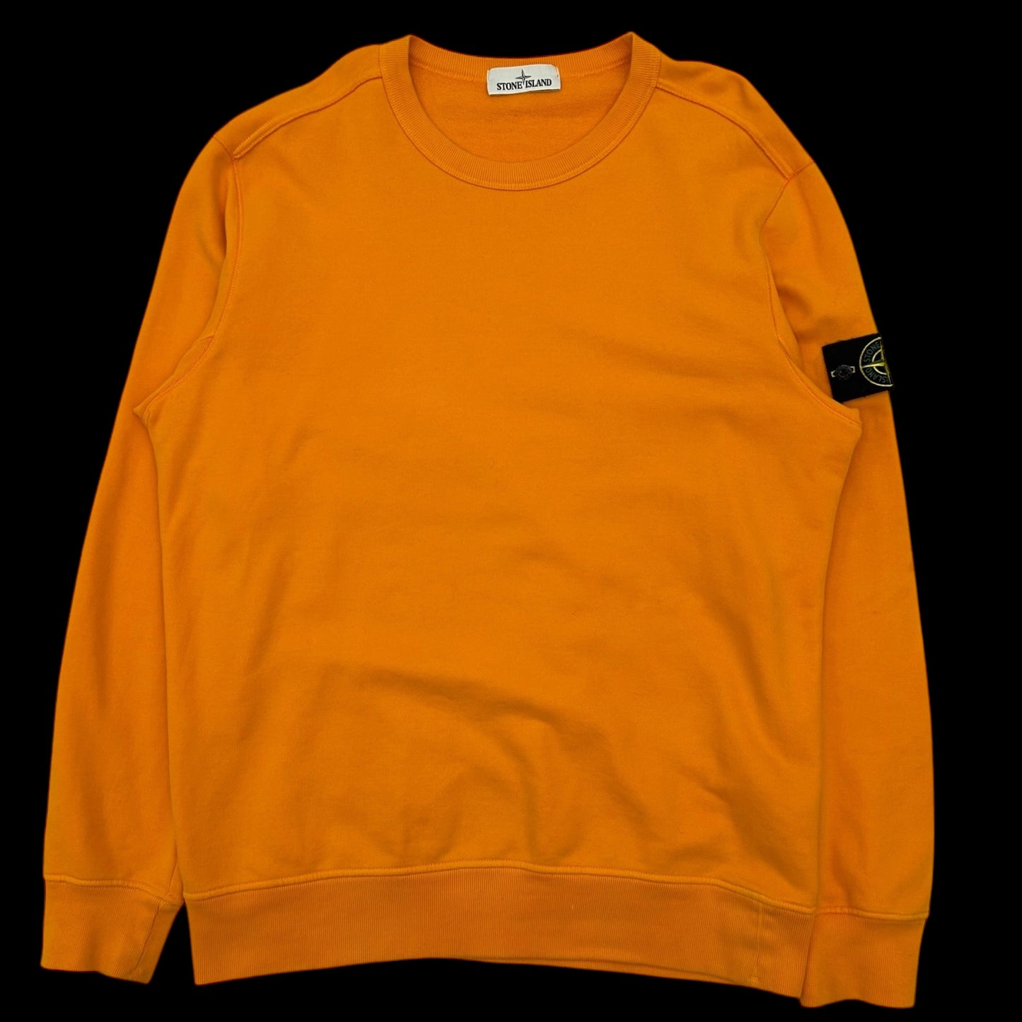 Stone Island Crewneck Sweater Orange (Fits L/XL)