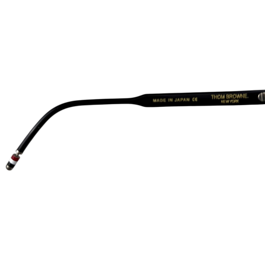 Thom Browne New York Square Sunglasses Navy/Gold