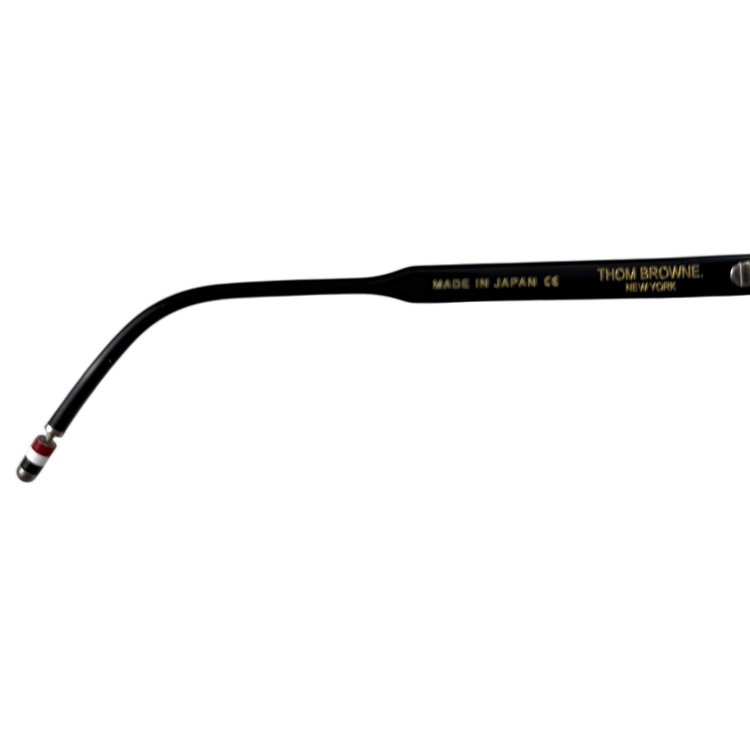 Thom Browne New York Square Sunglasses Navy/Gold