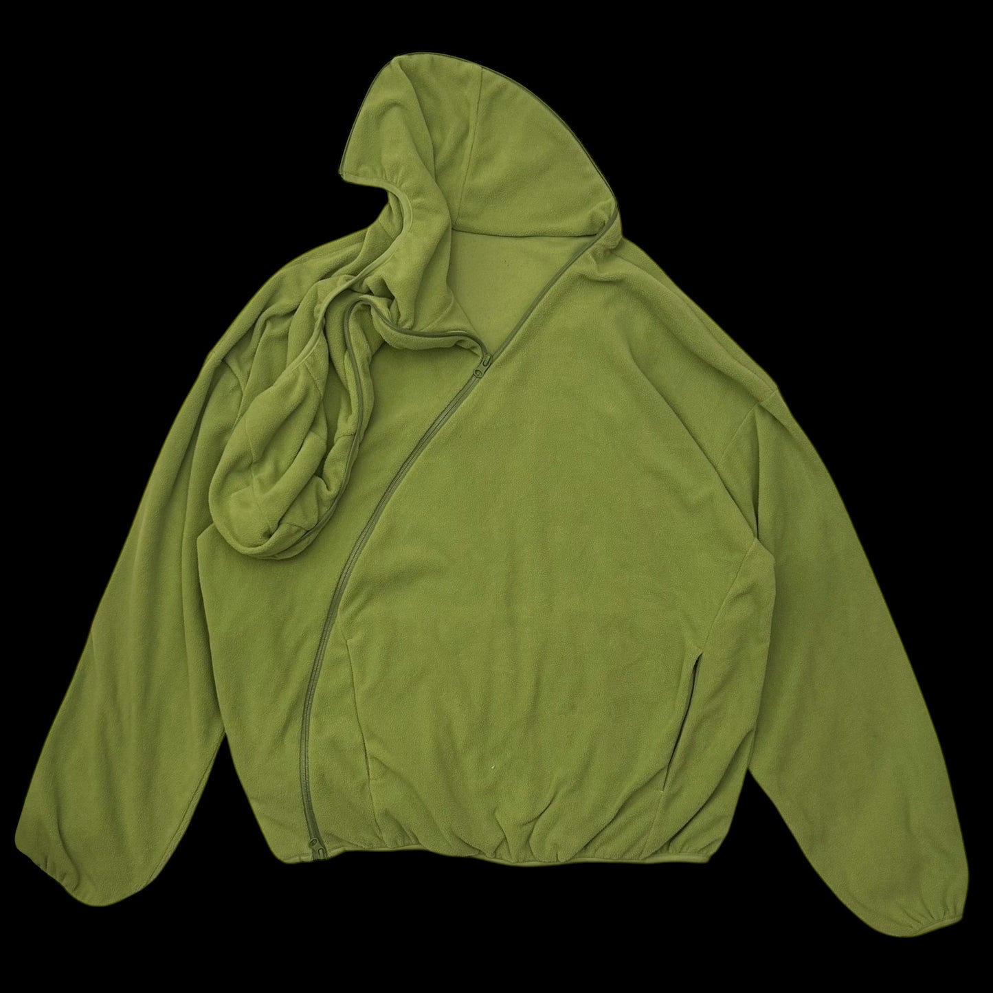 Post Archive Faction (PAF) 4.0+ Centre Hoodie Green (Fits XL-XXL)