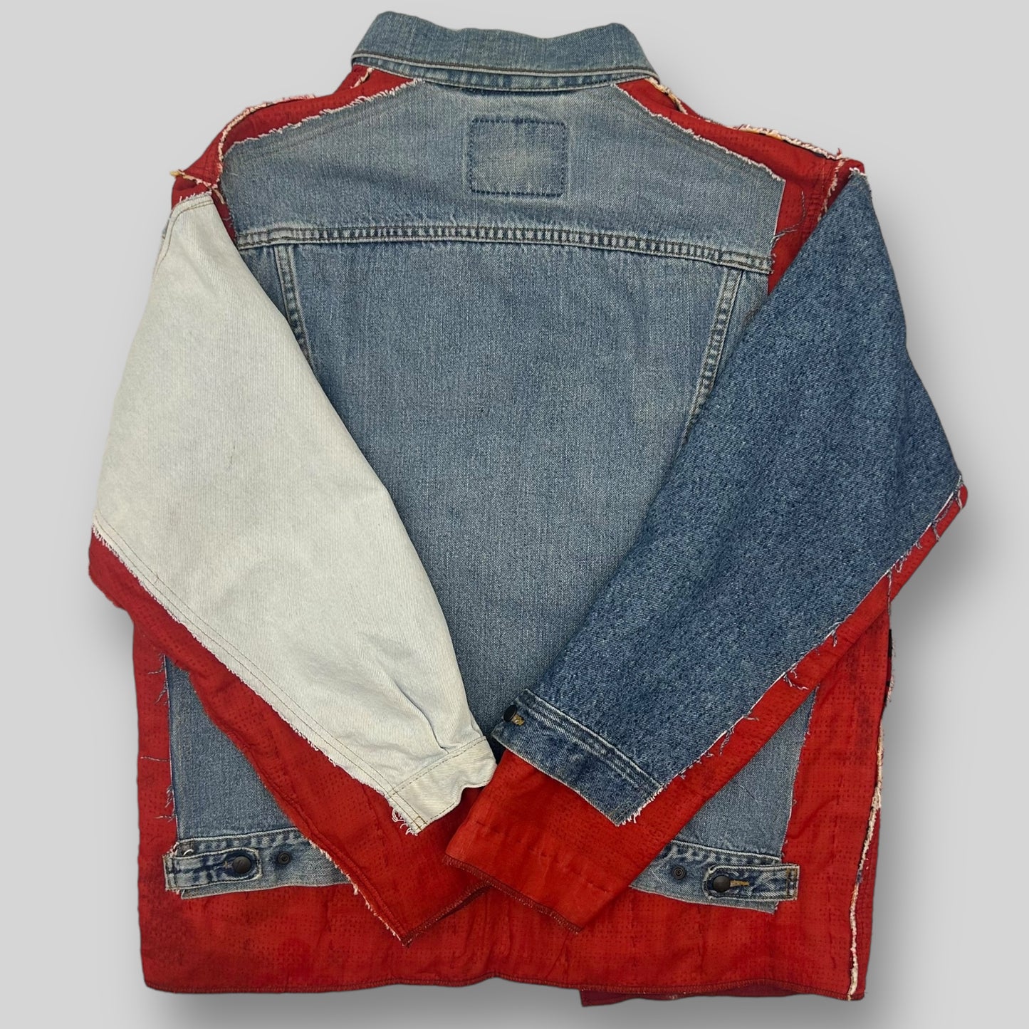 Needles Rebuild Patchwork Denim Jacket (Fits L/XL)