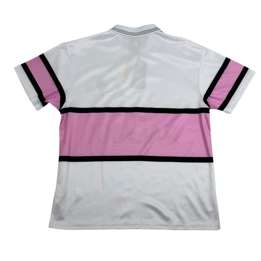 Raga Malak Drive Zip Polo T-shirt White (Fits M-L)