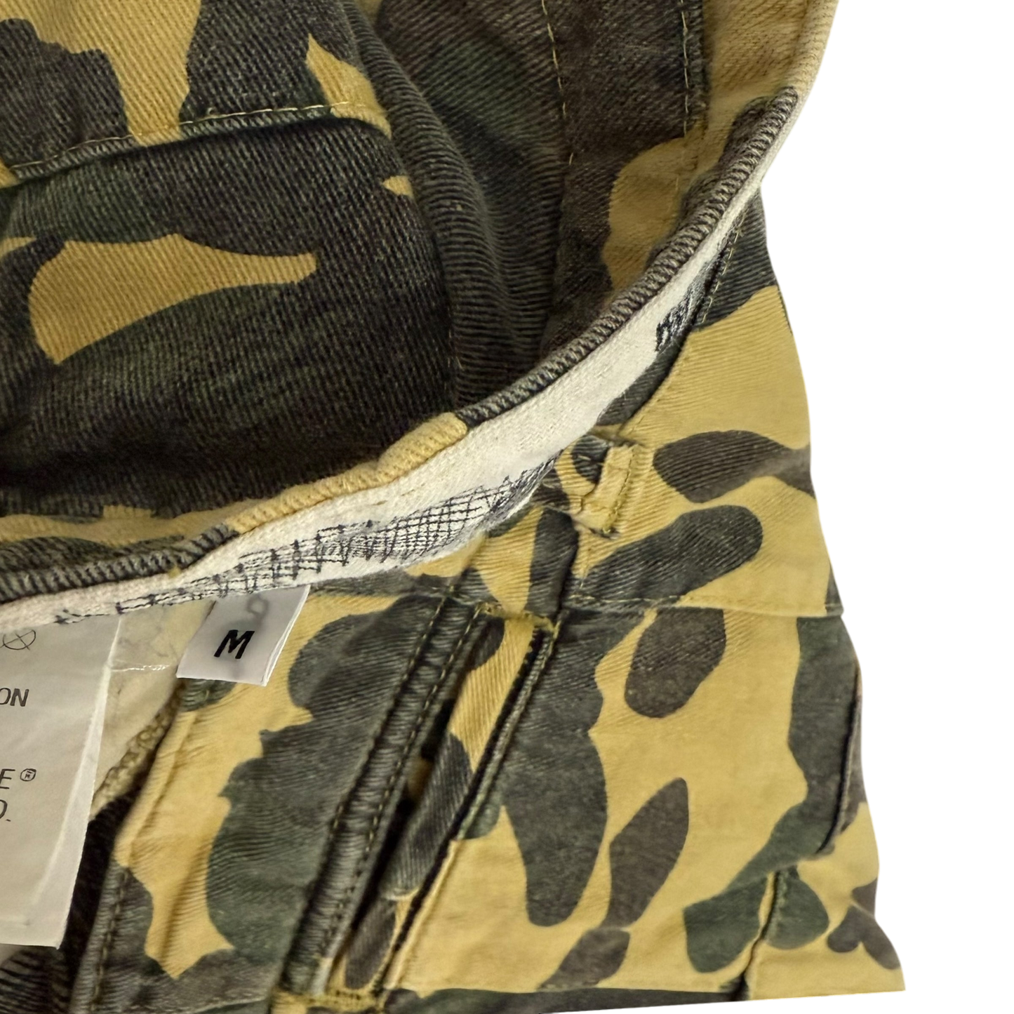 Bape (A Bathing Ape) Camo Patchwork Shorts (Size M)
