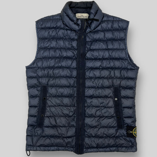 Stone Island Garment Dyed Down Gilet Navy (Fits S/M)