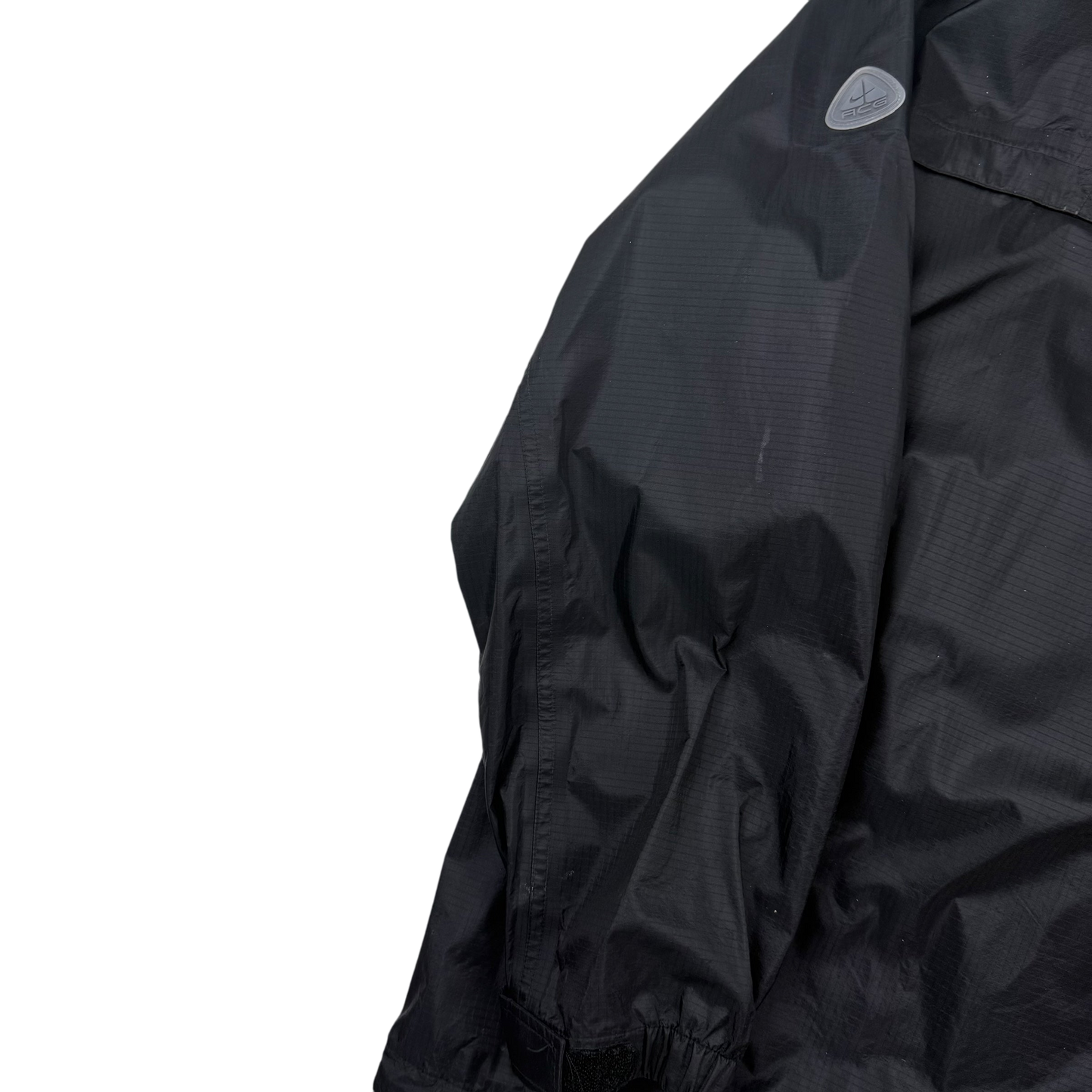 Nike ACG 00s Ripstop Nylon Shell Jacket Black (Fits M-L)