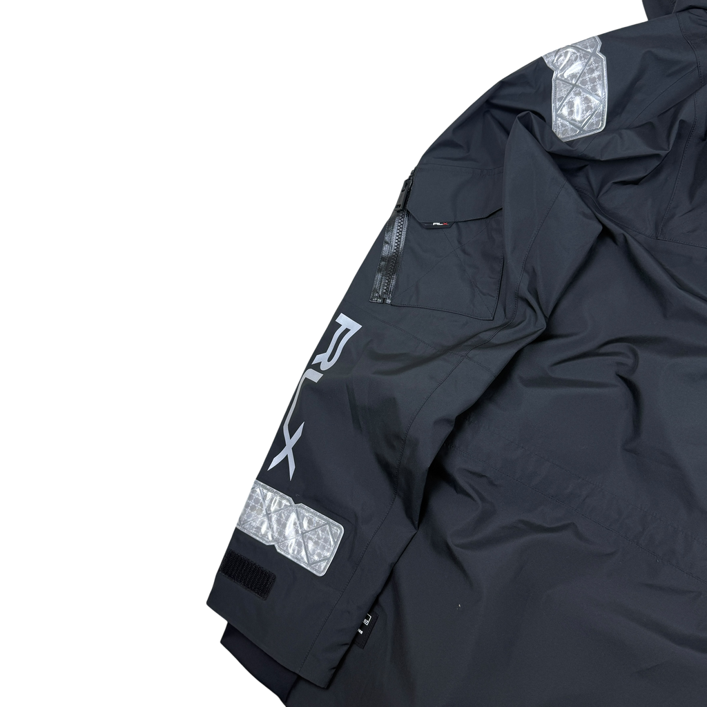 RLX Ralph Lauren Patterson Pullover Technical Jacket Black (Size L)