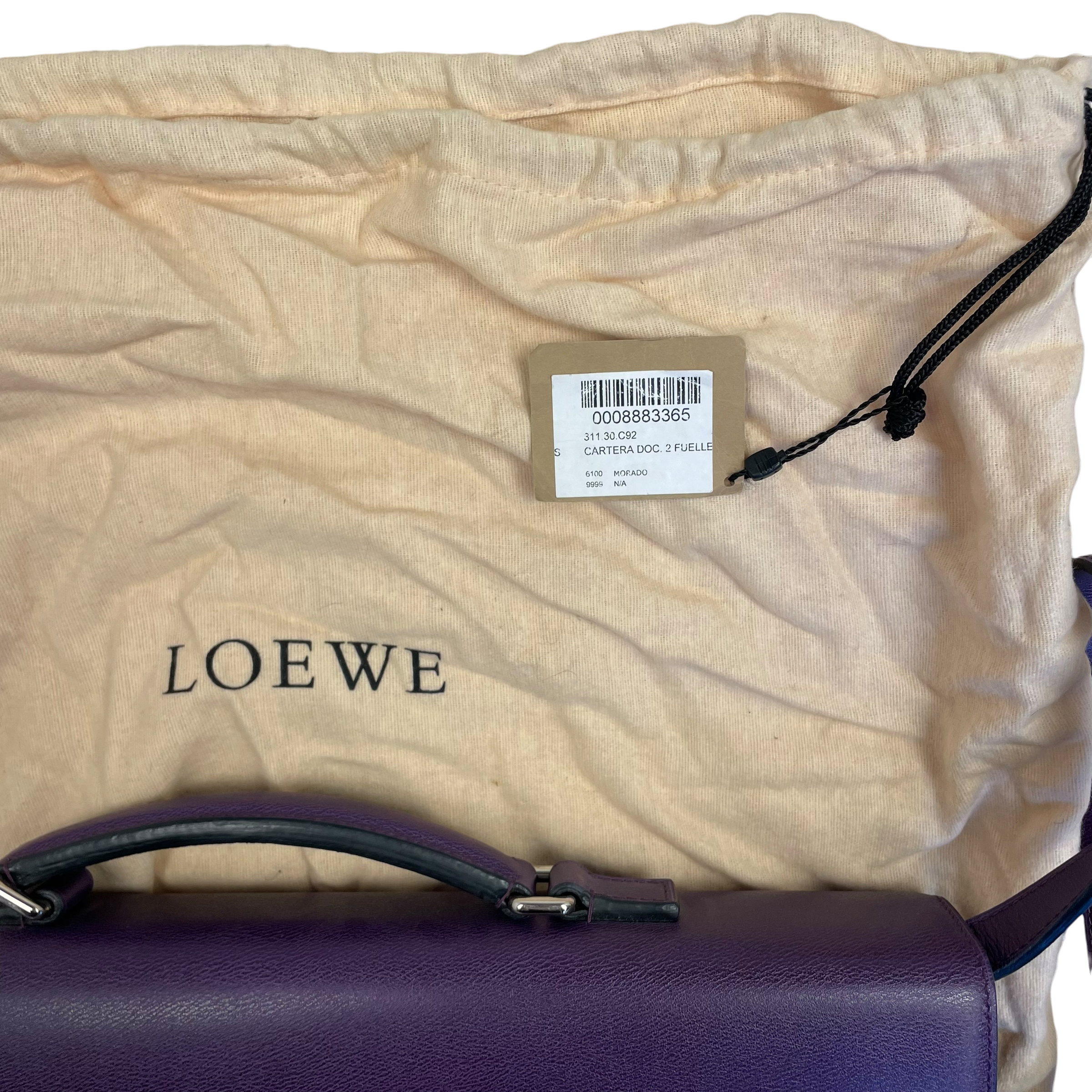 Loewe Anagram Briefcase Bag
