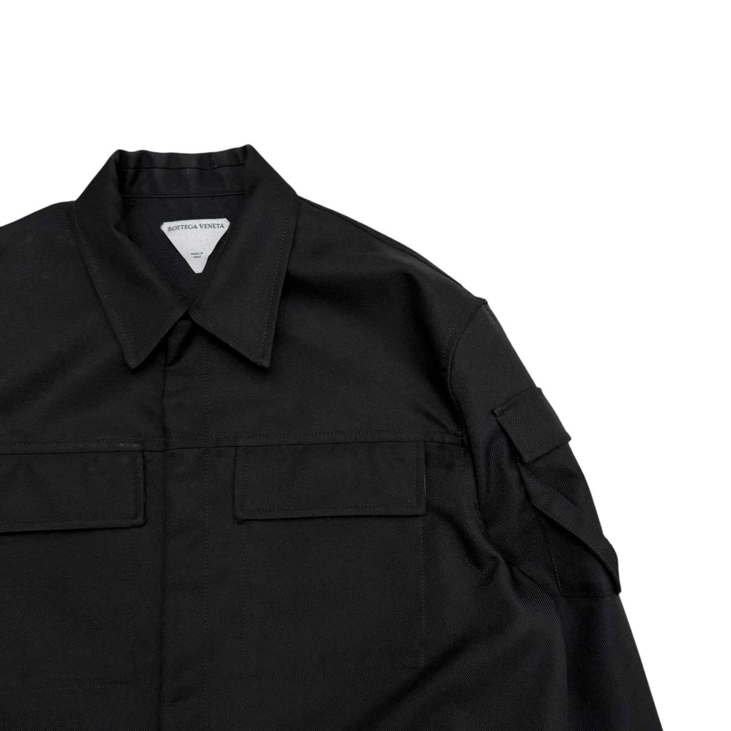 Bottega Veneta FW22 Over-Shirt /Jacket Black (fits L-XL)