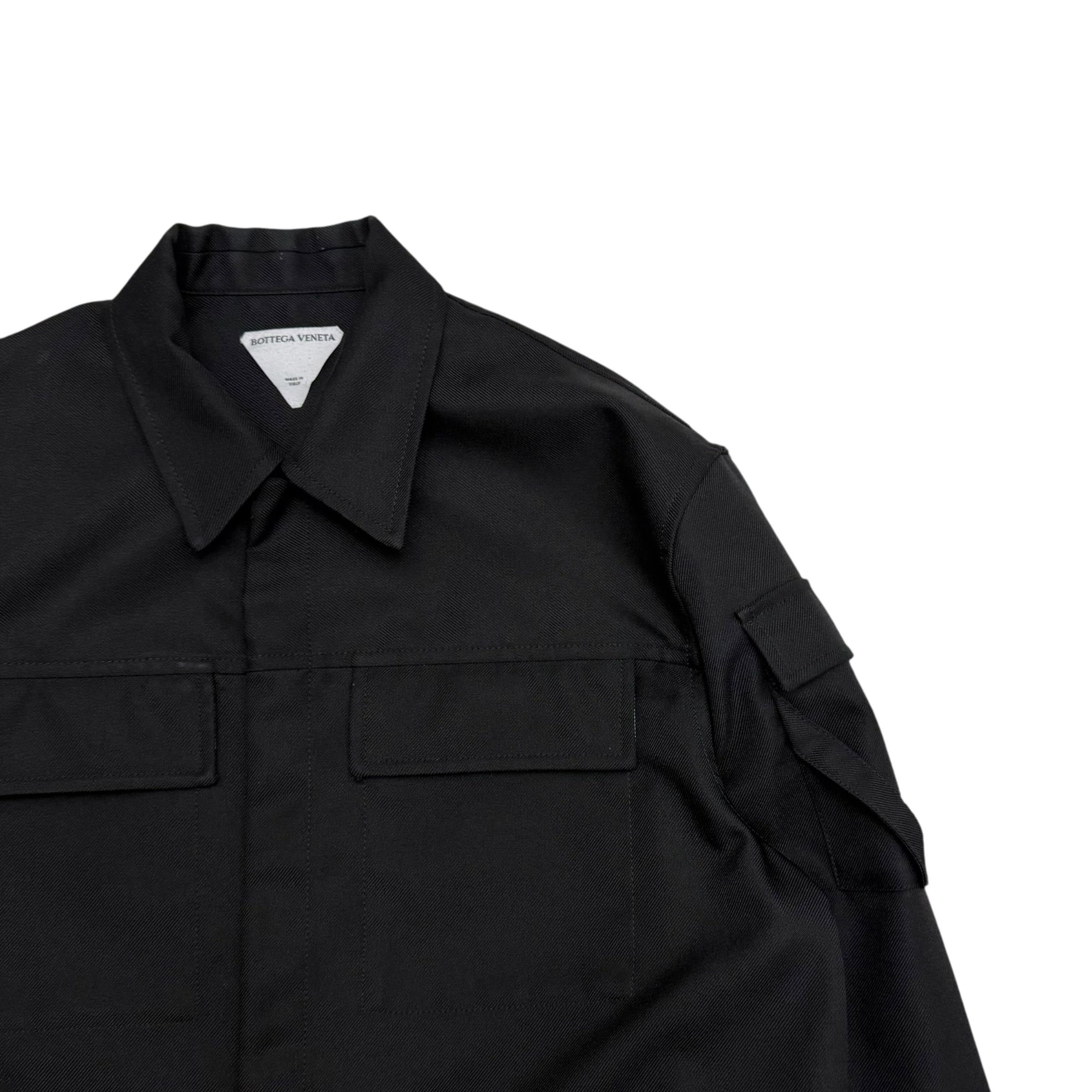 Bottega Veneta FW22 Over-Shirt /Jacket Black (fits L-XL)