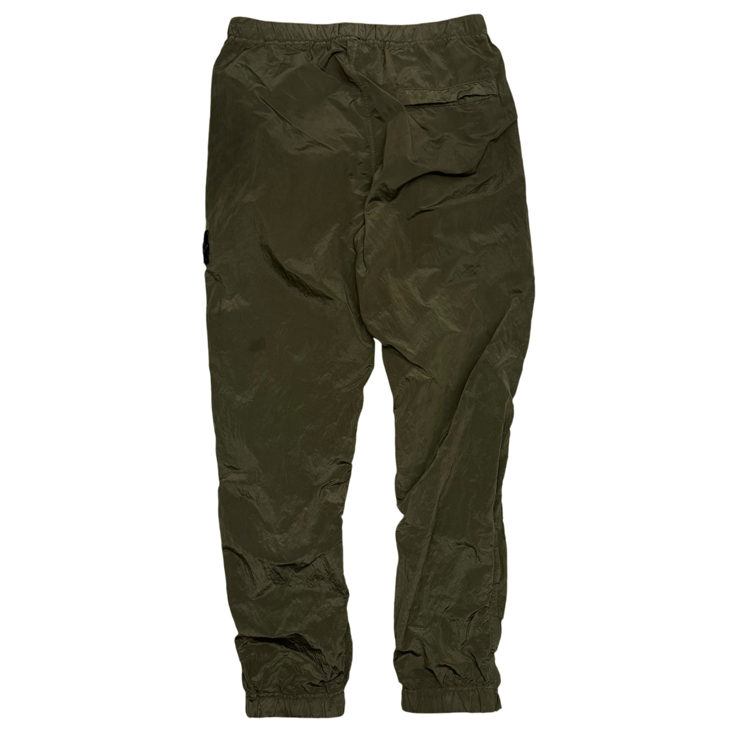 Stone Island Nylon Metal Cargo Pants Khaki Green (Size S)