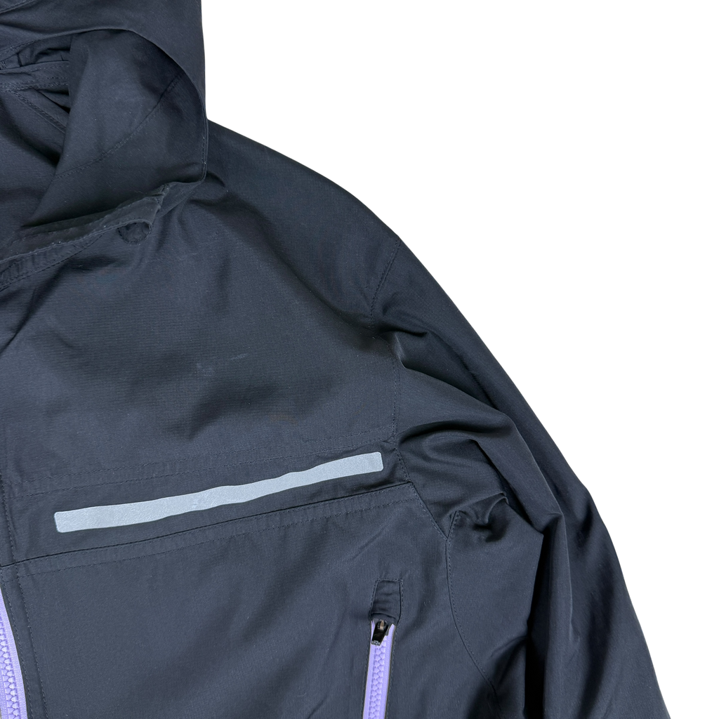 Kiko Kostadinov x ASICS Woven Anorak Jacket Black/Purple (Size M)