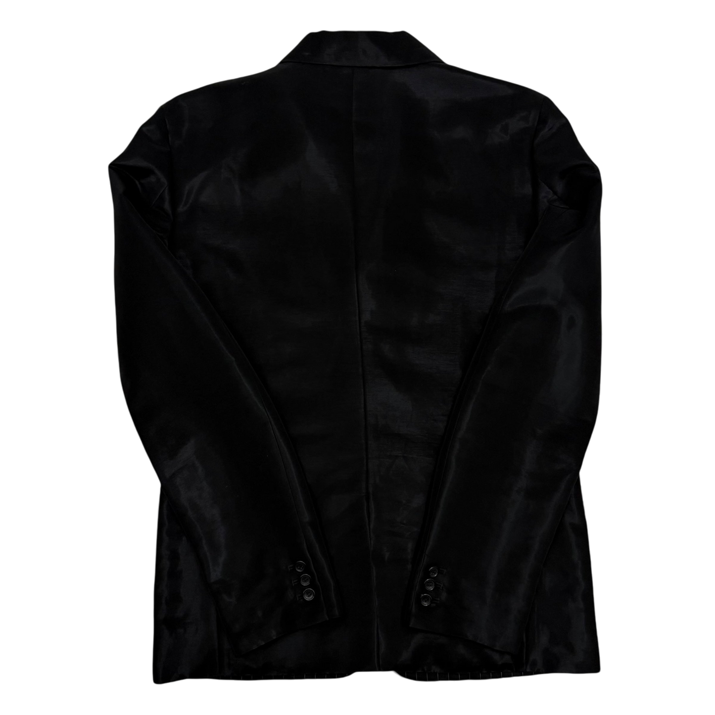 Comme Des Garçons BLACK SS20 Triacetate Blazer Black (Fits M)