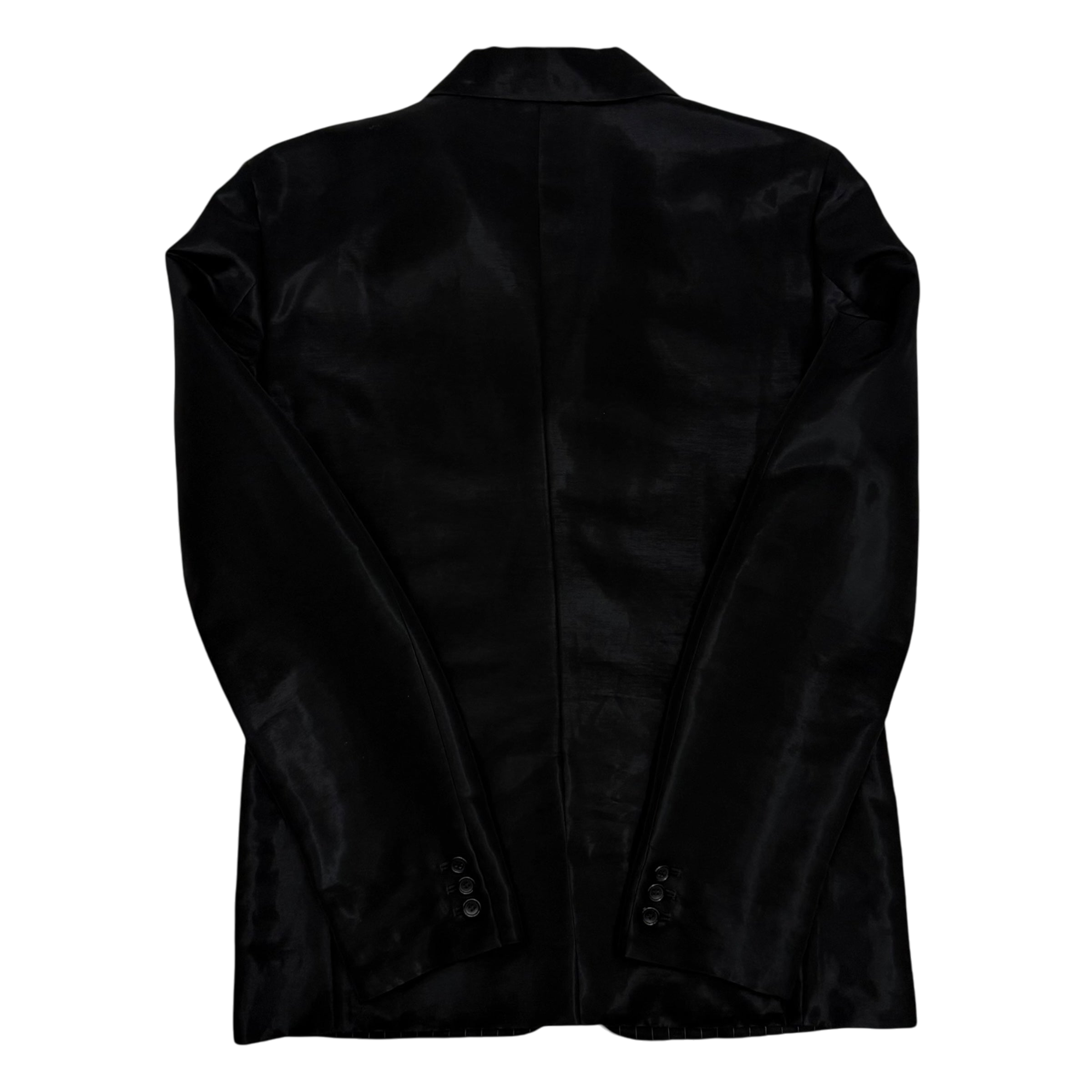 Comme Des Garçons BLACK SS20 Triacetate Blazer Black (Fits M)