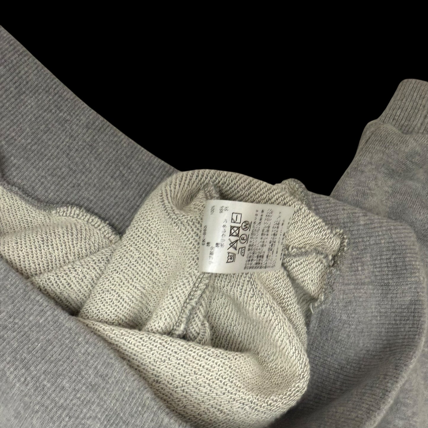 Kapital Smiley Crewneck Sweatshirt Grey (Size 5)