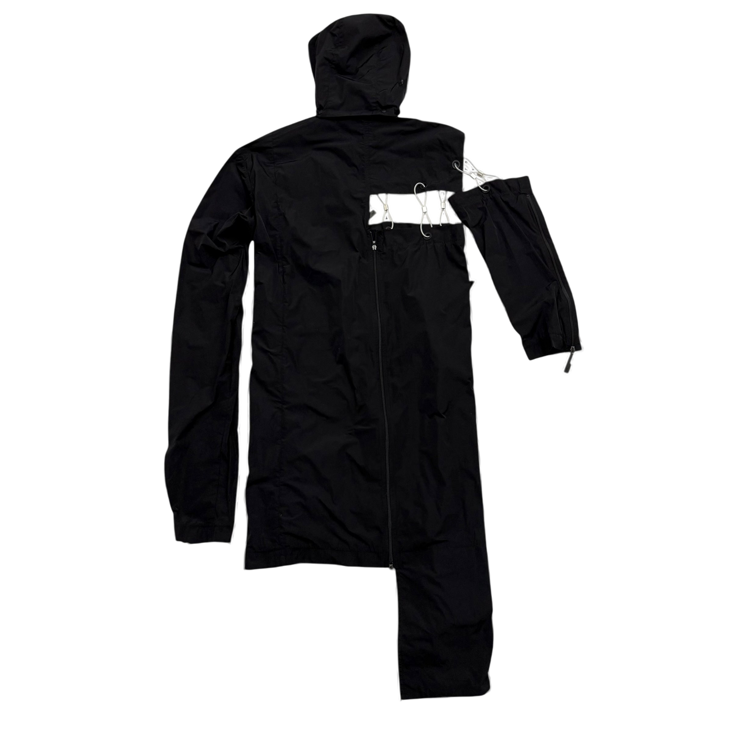 A-COLD-WALL* (ACW) Asymmetrical Nylon Chain Turncoat (Fits S-XL)