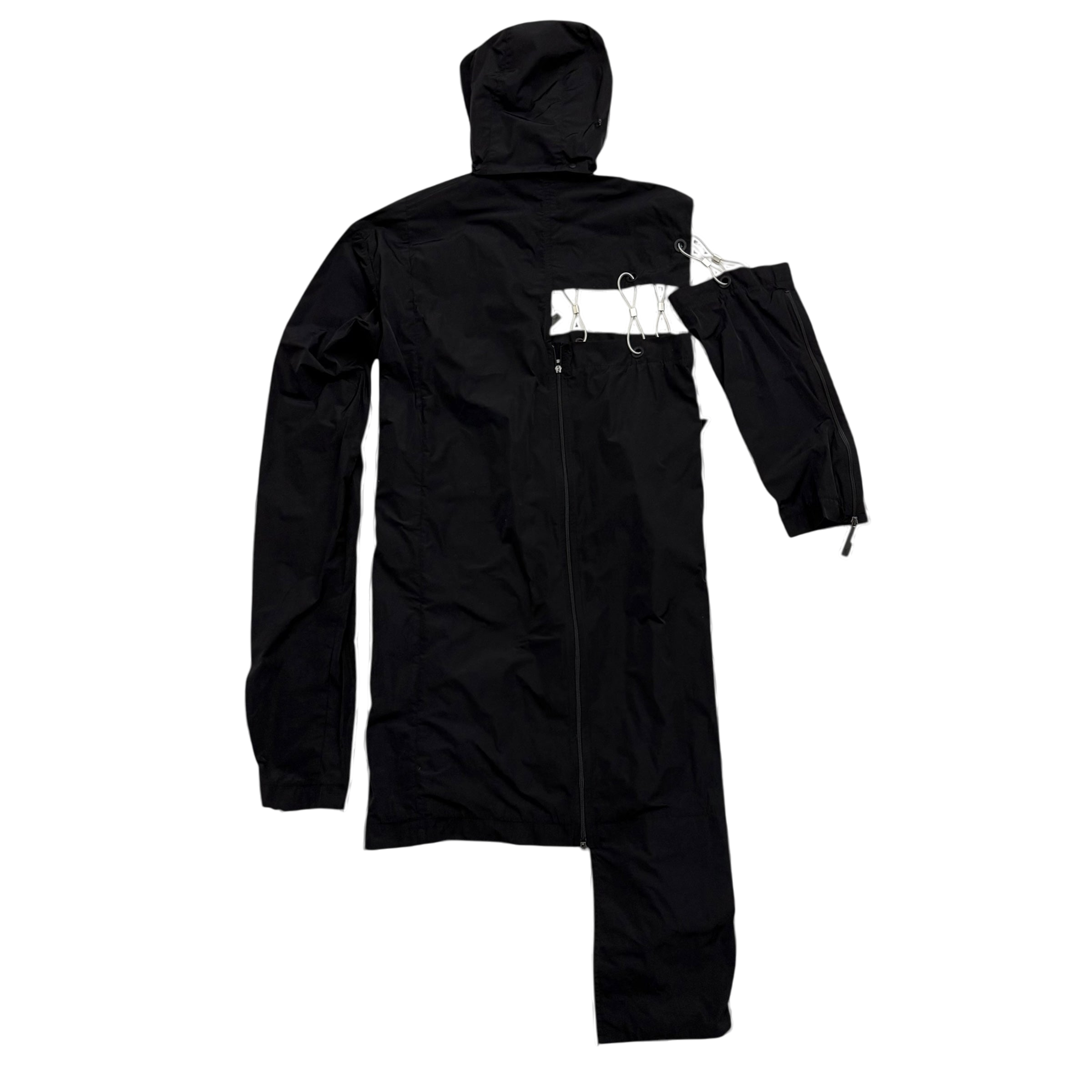 A-COLD-WALL* (ACW) Asymmetrical Nylon Chain Turncoat (Fits S-XL)