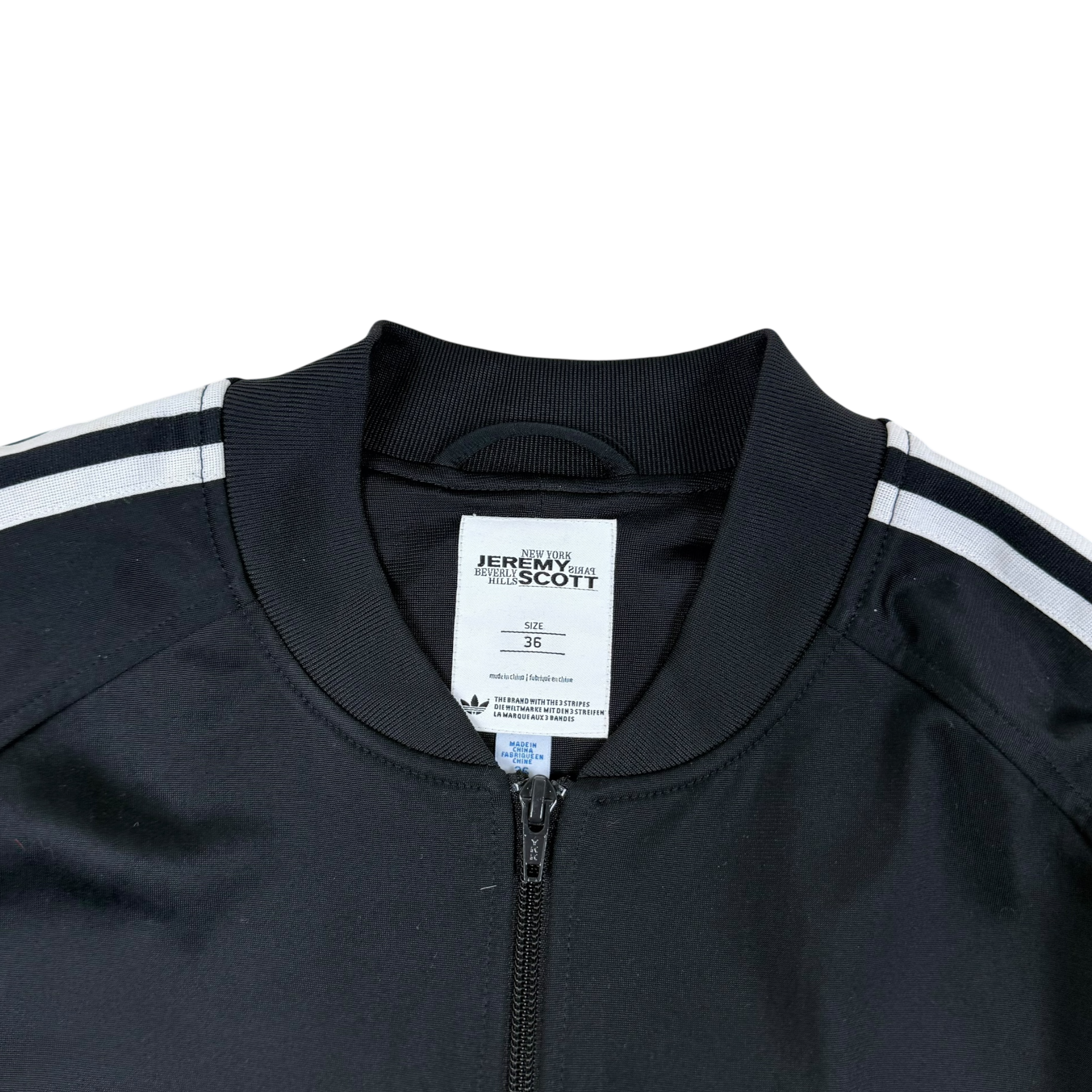 Jeremy Scott x Adidas Open Back Track Jacket Black (Fits M Womens)