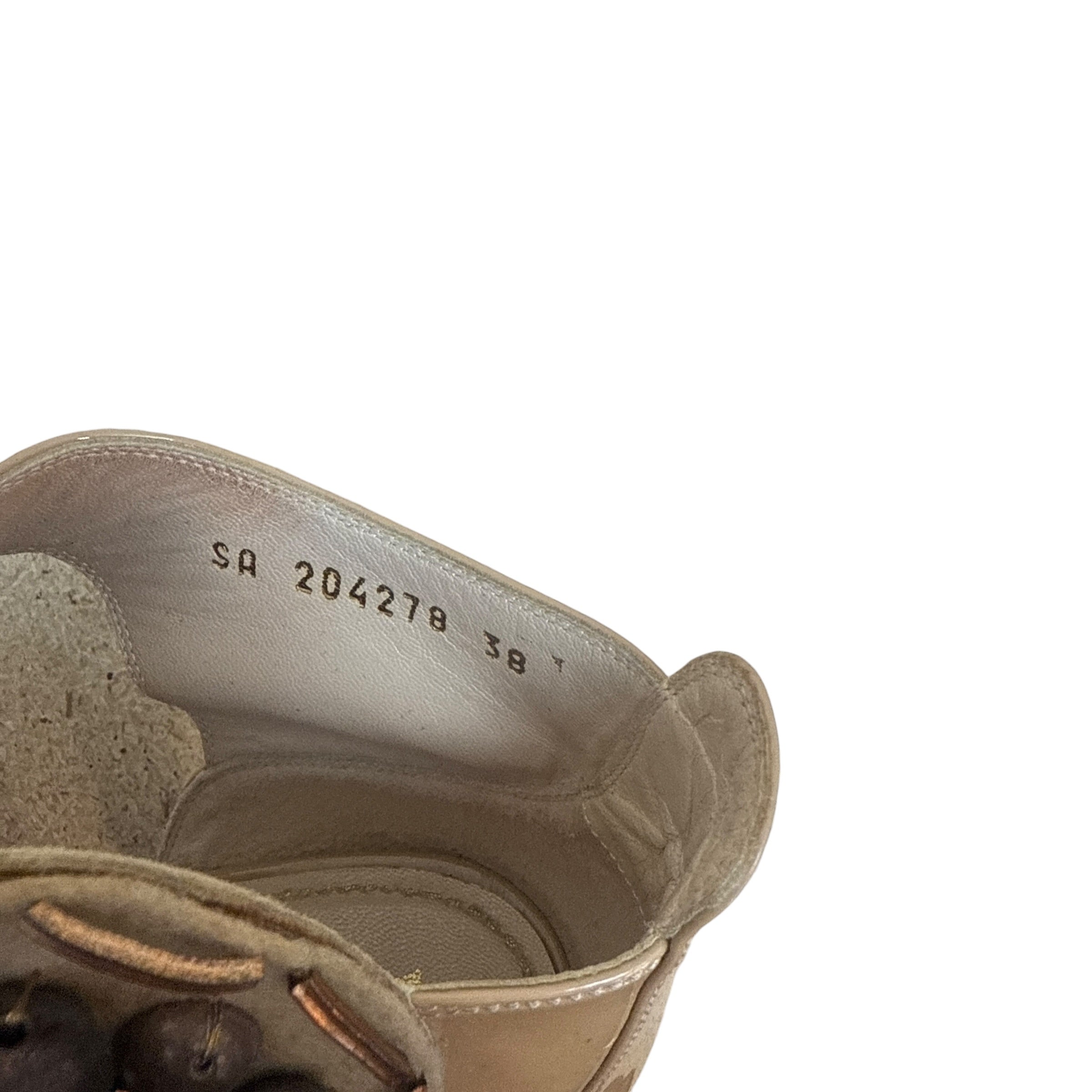 Yves Saint Laurent Embellished Heels Beige (Size EU38)