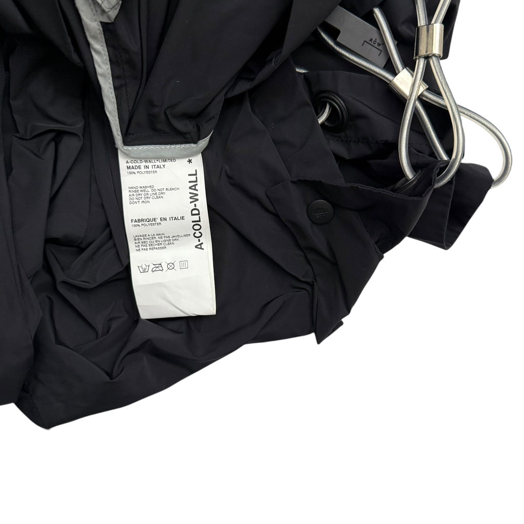 A-COLD-WALL* (ACW) Asymmetrical Nylon Chain Turncoat (Fits S-XL)