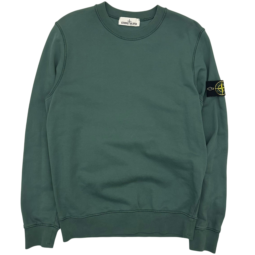Stone Island Crewneck Sweater 'Petrol Green' (Fits L/XL)