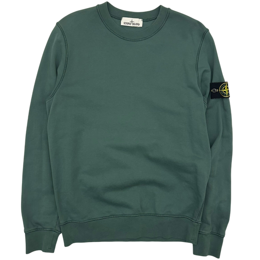 Stone Island Crewneck Sweater 'Petrol Green' (Fits L/XL)