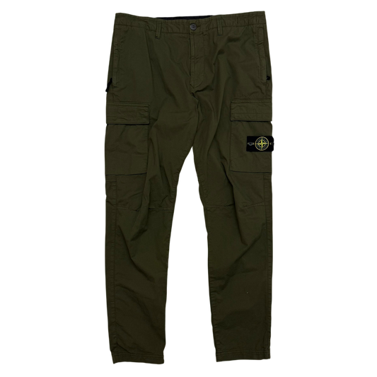 Stone Island Type RE-T Cargo Pants Army Green (Size 36”)