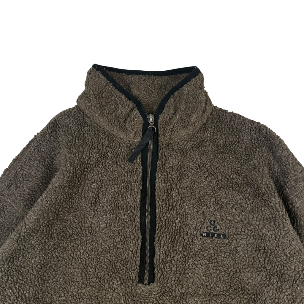 Nike ACG 1996 Deep Pile ‘Dog’ Quarter-Zip Fleece Jumper (Fits M-L)
