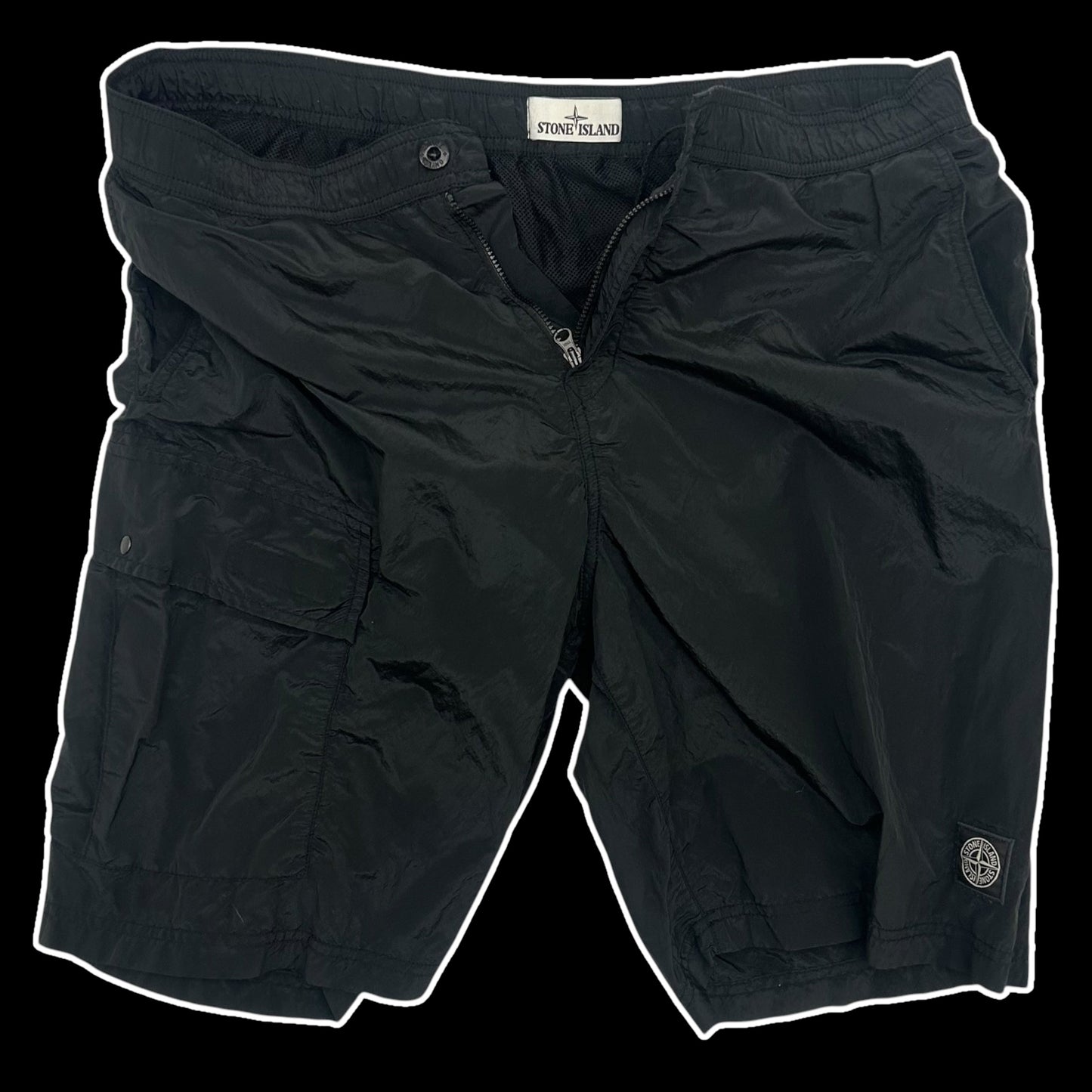 Stone Island Nylon Metal Shorts (Size L)