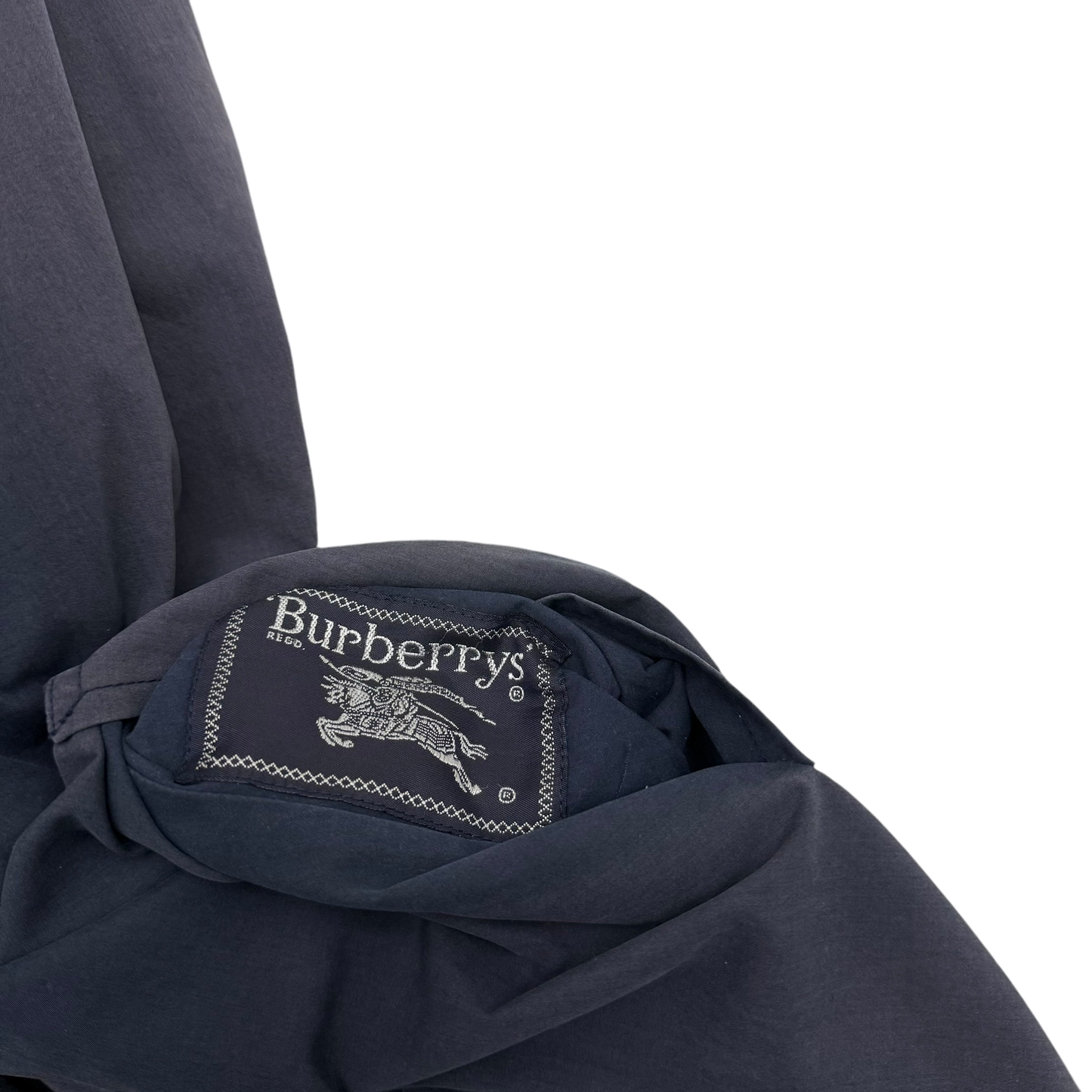 Burberry 90s Nova Check Reversible Harrington Jacket Navy (Fits M–L)