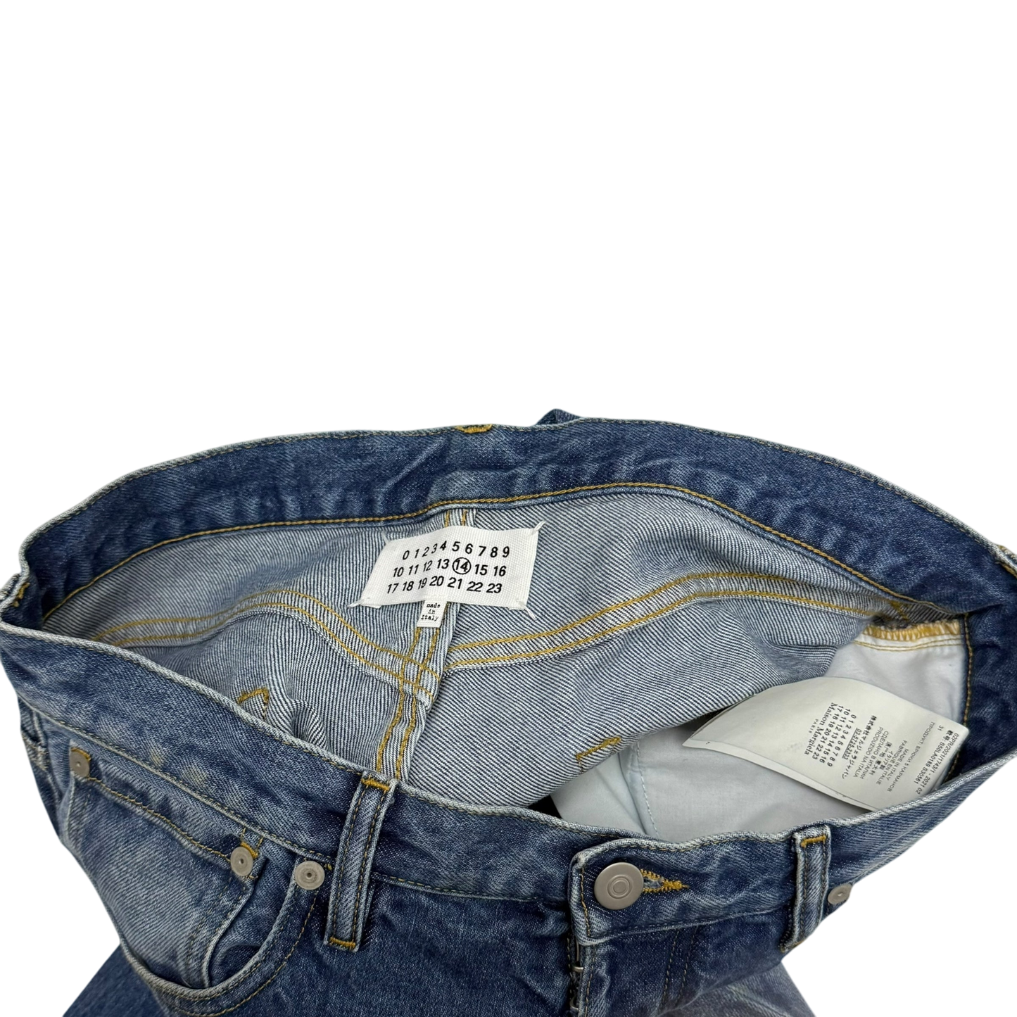 Maison Margiela Straight-Cut Denim Jeans (Size 31”)