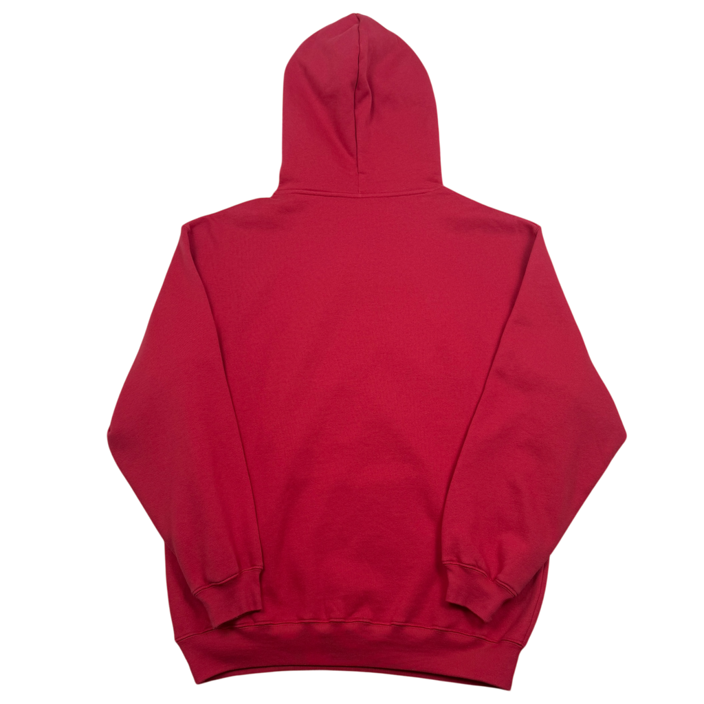 Balenciaga ‘SINNERS’ Embossed Logo Oversized Hoodie Red (Fits XS-XL)
