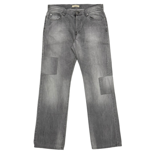 Kenzo Paris Easy Cut Patchwork Washed Jeans (Size 34”)