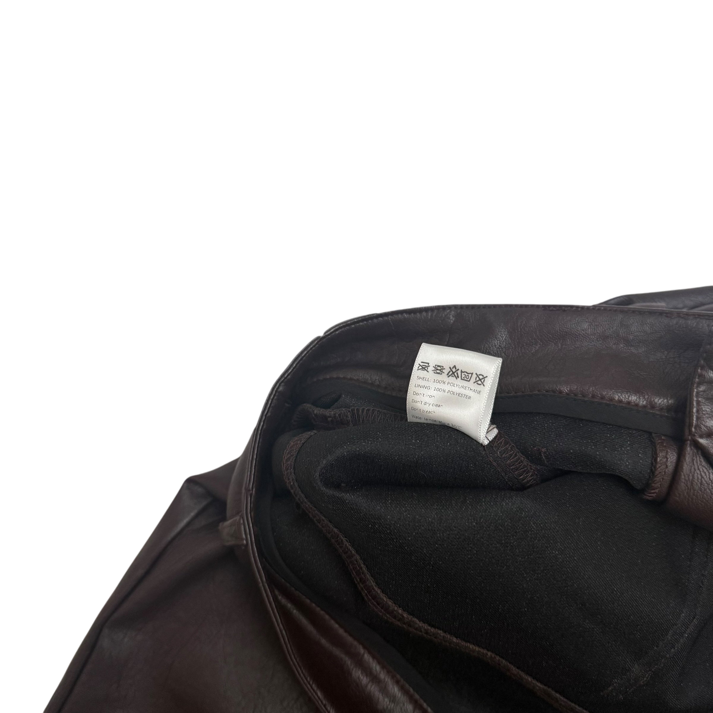 Ranger Cartel SS 2023 Flared Leather Brown Pants (Size L)