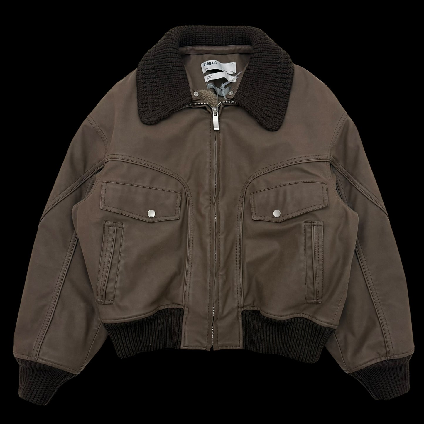 C2H4 Contour Bomber Jacket (Fits M-L)