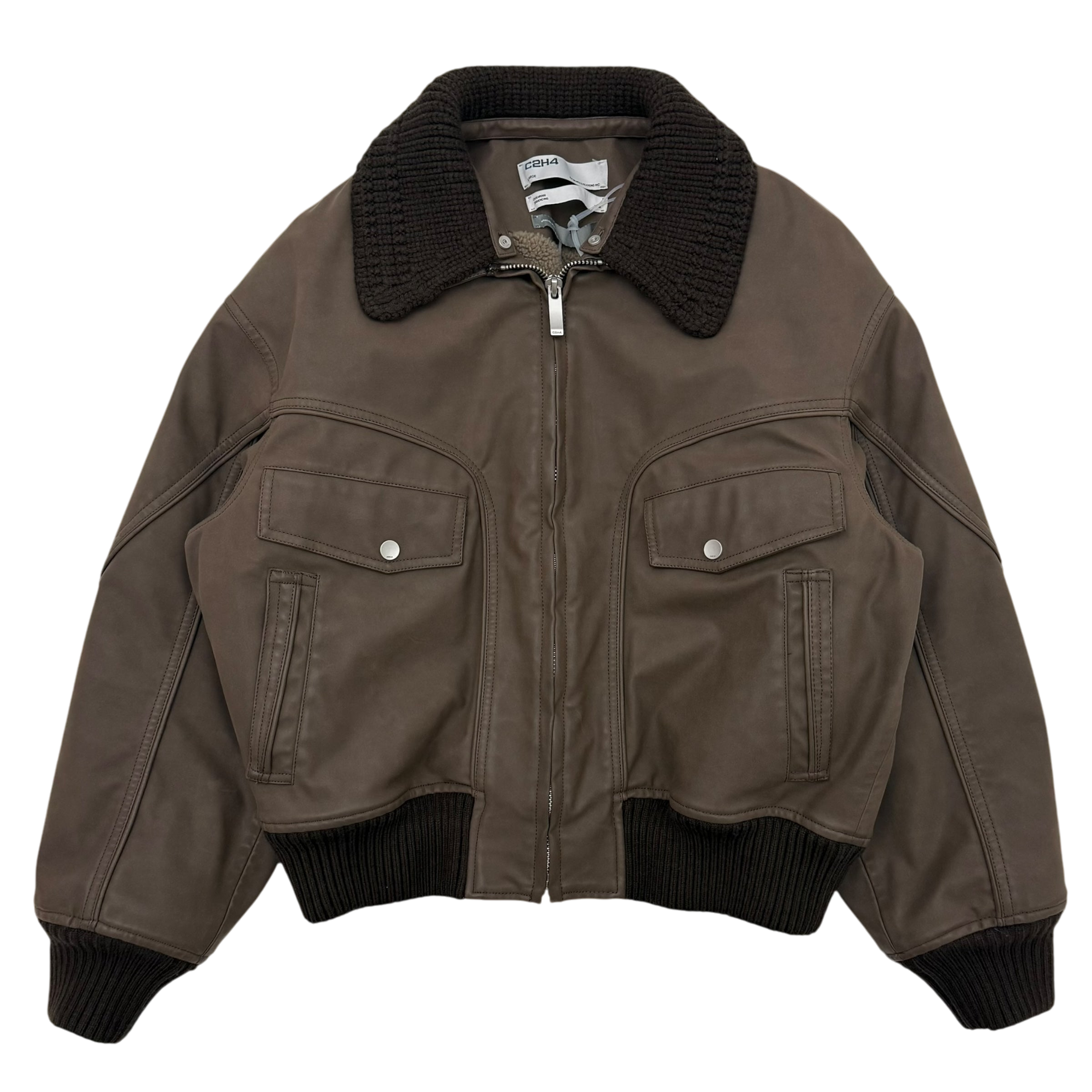 C2H4 Contour Bomber Jacket (Fits M-L)