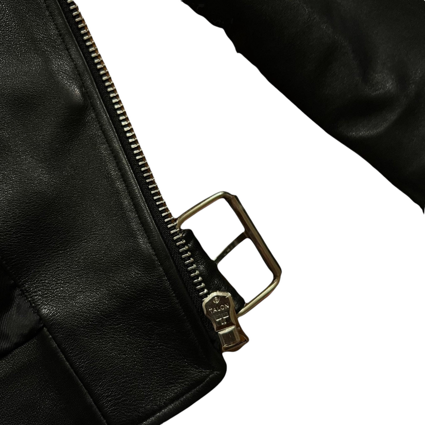 AW17 Acne Studios Nate Clean Black Leather Jacket (Fits L)