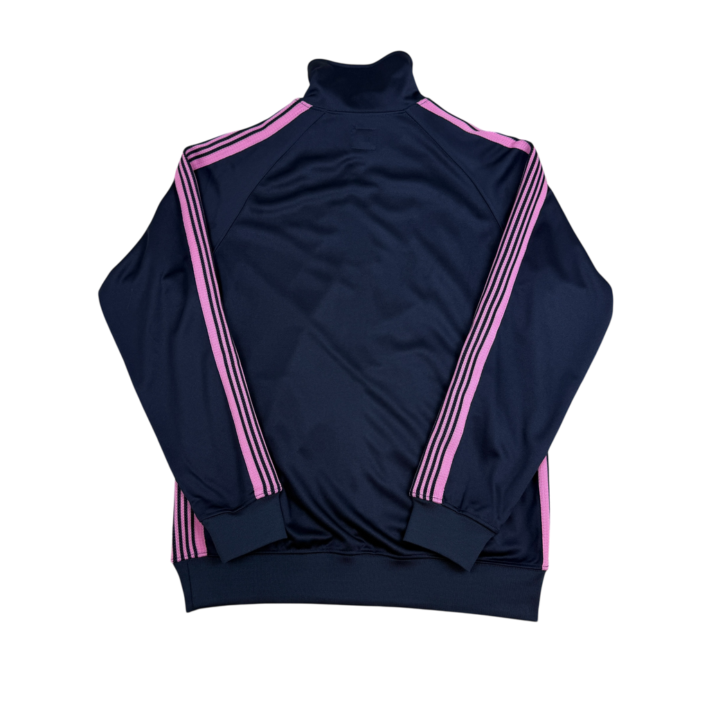 Needles Poly Smooth Track Jacket Navy/Pink (Size M)